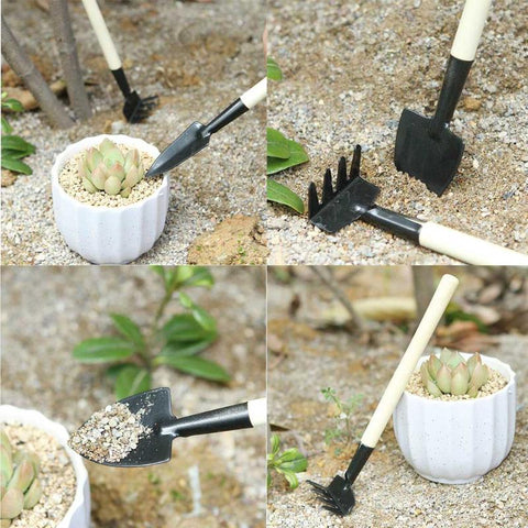 Shovel Rake Garden Plant Tool Set