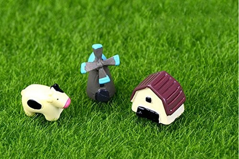 Miniature Finmind 3Pcs Miniature Fairy Garden