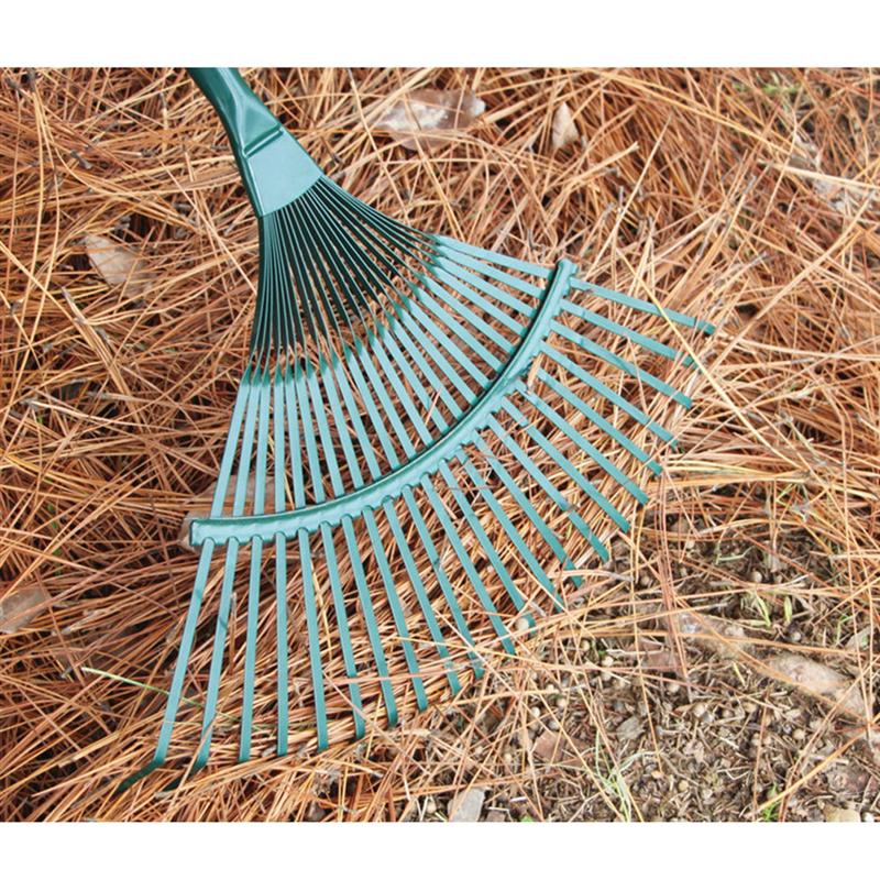 Metal 22 Teeth Garden Leaf Rake