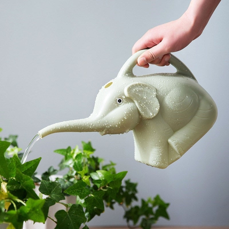 Garden Plastic Elephant Watering Can