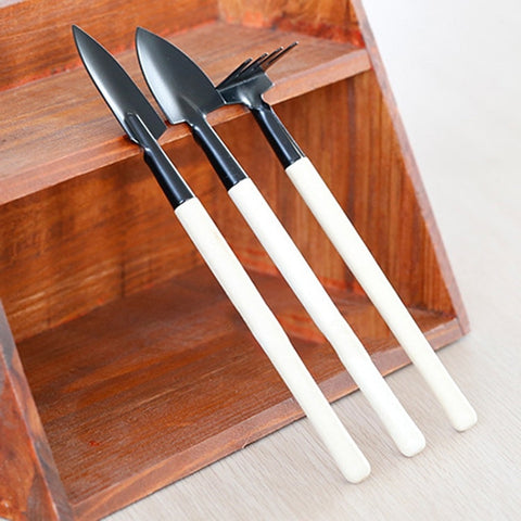 Plant Garden Tools Set with Wooden Handle